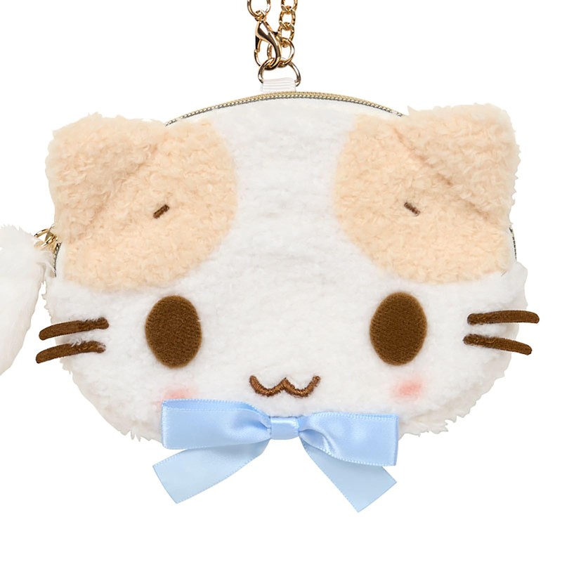 Sanrio 466361 Face Shaped Pouch (Sanrio Cat Association) Fluffy Cat