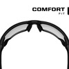 Mechanix Wear Vision Type-X (One Size, Black/Black)
