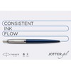 PARKER Jotter Gel Pen, Premium Oxford Grey Pinstripe, Medium Nib