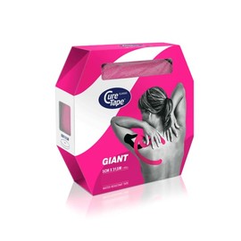 CureTape® Kinesiologie Tape (5 cm x 31,5 m) | Wasserfest und latexfreies Kinesiotapes | Kinesiotape mit TÜV-Zertifikat | Sporttape für den Profi | Physio Tape für Verletzungen & Beschwerden | Rosa