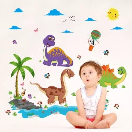 DaraBaby Vinil Decorativo Infantil Animales Dinosaurios Bebé Niño