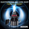 9005 LED Headlight Bulb Conversion Kit High Beam BLUE Super