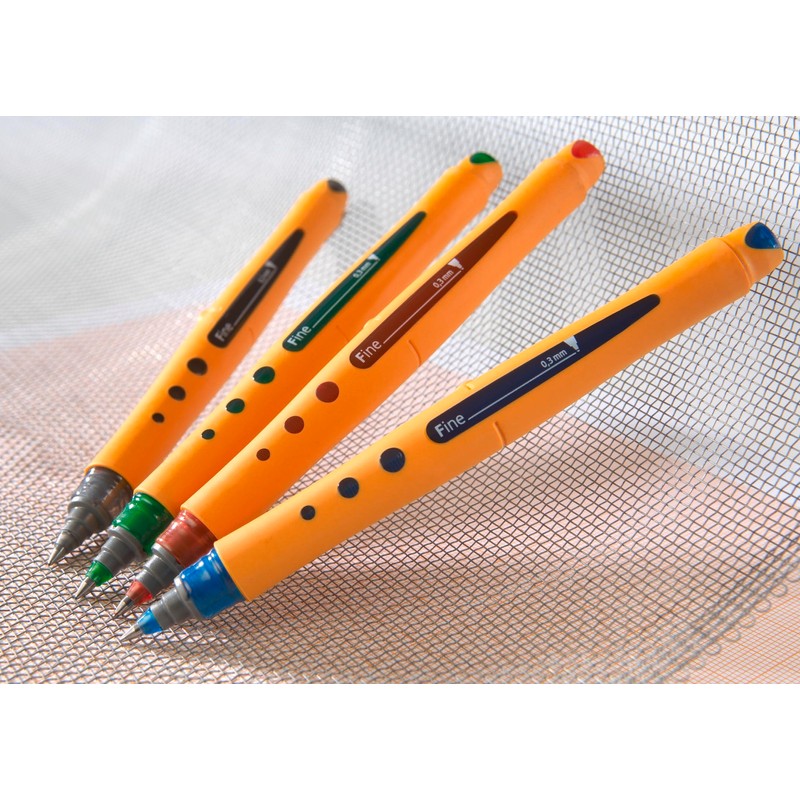 Rollerball - STABILO worker+ Fine - Box of 10 -