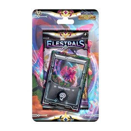 Elestrals TCG: Divine Champions - Firestorm Blister Pack with Stellar Lycarus Promo Card