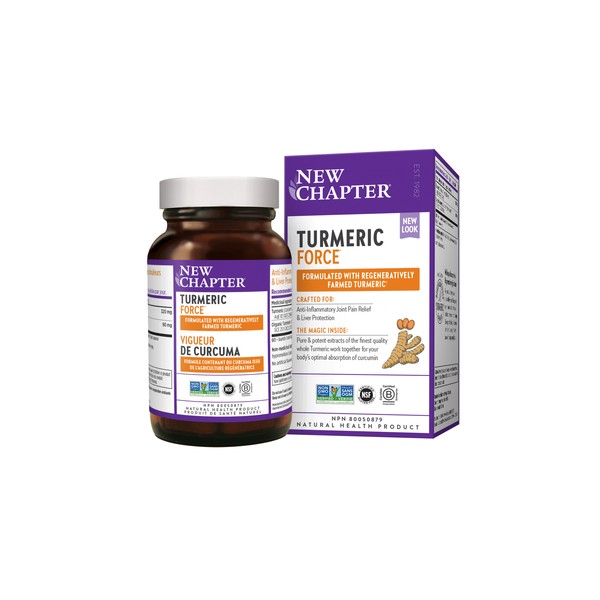 New Chapter Turmeric Force 30 Capsules
