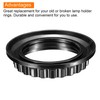 PATIKIL 3 Pcs E26 Light Socket Ring Lampshade Holder Adapter