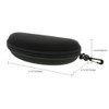 Sunglasses Soft Case Zipper Case w/Hook & Belt Clip |