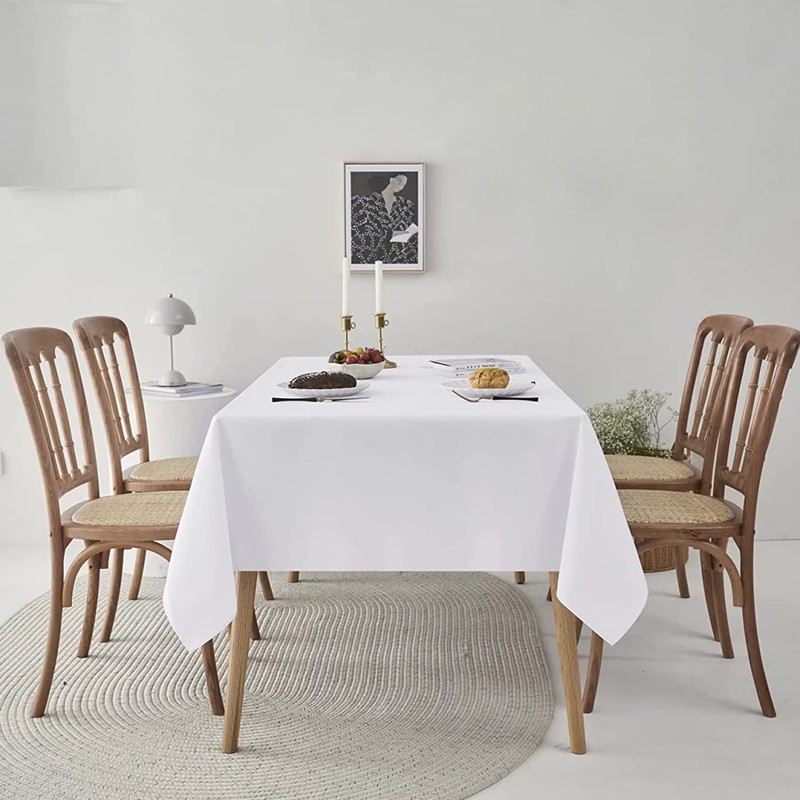 Newthinking PVC Table Cloth Wipe Clean Tablecloth Plastic Waterproof Table