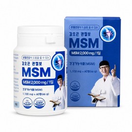 Ogon Kim Joint Support MSM MSM 100%, 60 tablets, 3 units / 김오곤 관절보 MSM 엠에스엠 100%, 60정, 3개
