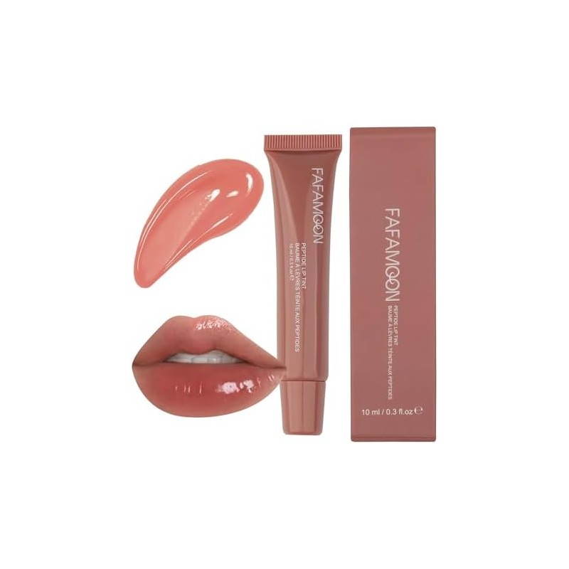 Peptide Glaze Tinted Lip, Bálsamo Labial Hidratante con Vit E