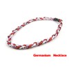 Braid Germanium Necklace: Sports Breath (Baseball, Soccer, Golf, etc.) (Red,