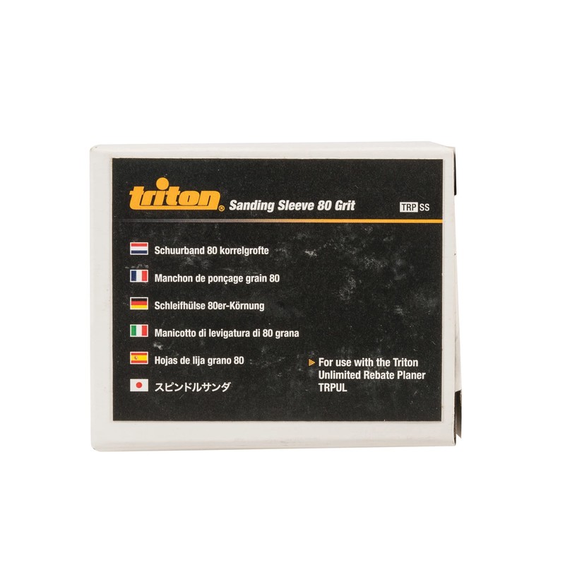 Triton Sanding Sleeve for TRPUL Sanding Drum TRPSS 80 Grit