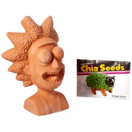 Chia Pet Rick Decorate Planter, Rick & Morty