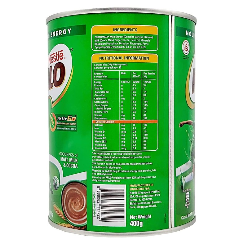 Nestle Milo (400g) - Pack of 2