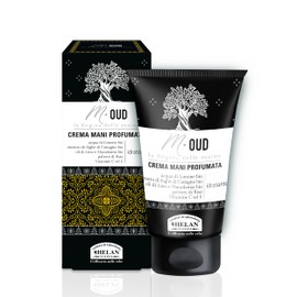 Helan, M Oud Cream for Dry and Cracked Hands, Soothing, with Vitamin C and D, Antioxidant, Moisturising Hand Cream with Linseed Oil for Soft Skin, Non-Greasy and Leaves No