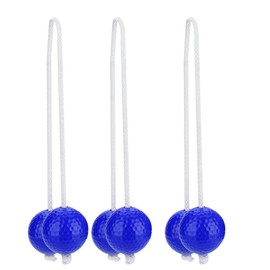 3 Pairs Ladder Balls, 2 Colors Ladder Ball Toss Bolas Set Replacement Sports Balls (Blue)