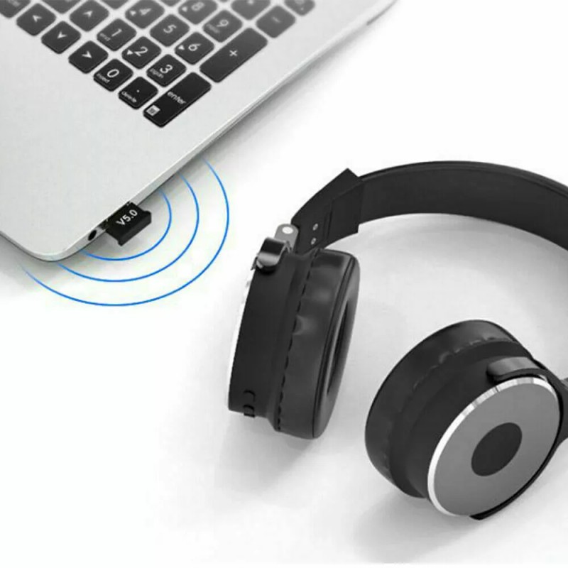 Unbranded NEW USB Bluetooth 5.0 Wireless Audio Music Stereo Adapter