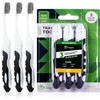 Lingito Lingito Folding Toothbrush, Built-in Cover, Travel Size for Hiking,