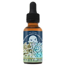California Coast Beard Oil – Scented with Cedarwood, Frankincense, Orange, Rosemary, and Lemon (1oz)
