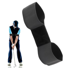 Golf Training Aid Arm Band, Golf Strength Grip Swing Tool Professional Motion Posture Correction Belt Practice Aid for Beginners Men Women Kids