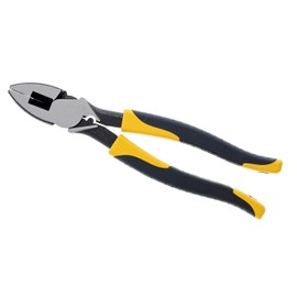 Ideal Electrical 30-3430 Smart-Grip - 9.5 in, Linesman Plier with New England Nose, Crimping Die, Fish Tape Puller