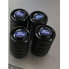 Ford 4x Black Ford Tire Valve Stem Caps For Truck