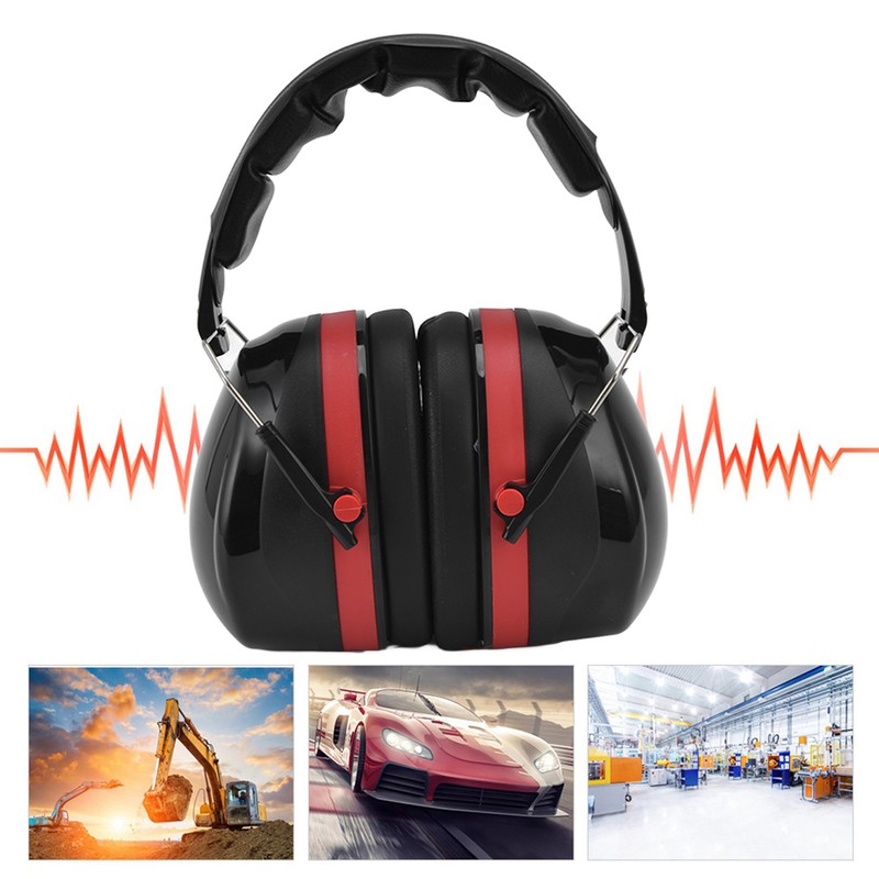 Foldable Shooting Hearing Protection Ear Muffs Noise Reduction Safety Earmuff