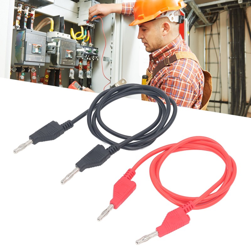 Banana to Banana Plug Test Leads Soft Stackable 4MM Banana