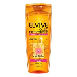 Shampoo Loreál Paris Elvive Óleo Extraordinario 200ml                                                                                                 