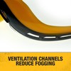 DEWALT DPG82-11 Concealer Clear Anti-Fog Dual Mold Safety Goggle, Clear