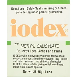 IODEX with Methyl Salicylate 1 OZ - (Pack of 2)