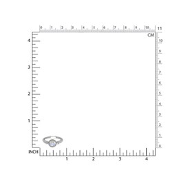 Silvershake Natural Moonstone 925 Sterling Silver Solitaire Casual Ring Size 7