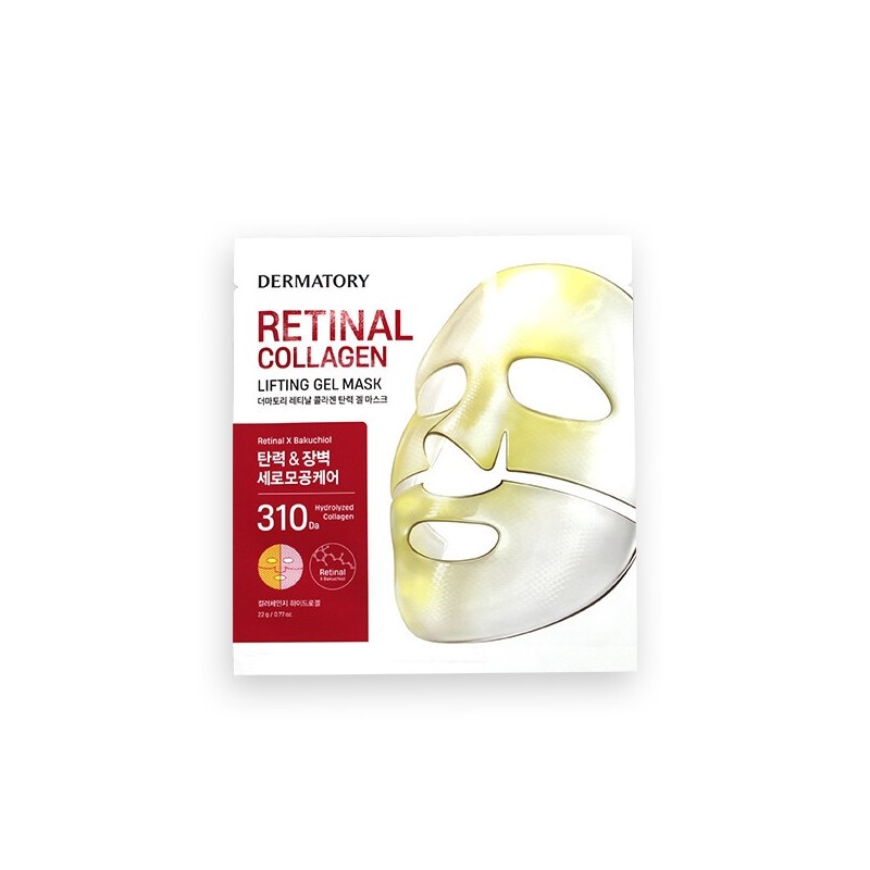 Dermatory Retinal Collagen Elasticity Gel Mask 1 sheet / 더마토리