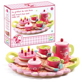 Wooden Toy Pretend Play ririro-zu Tea Party dj06639 Recommended Age 4 and up