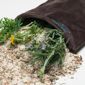 NATURALNESS Compresas Calientes Terapeuticas Grandes - Almohadilla Térmica Muscular de Semillas y Plantas 42x22 cm, 900g Ideal para Fisioterapia y Rehabilitacion (Compresa + Aceite 30ml)