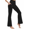 Ipletix Flare Leggings for Women, High Waisted Flare Leggings with