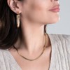 Turandoss Dainty Gold Thick Snake Choker - 14K Gold Paperclip