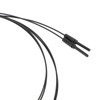 2PCS Fiber Optic Sensor Flat Thin Reflection Optical Fiber Sensor
