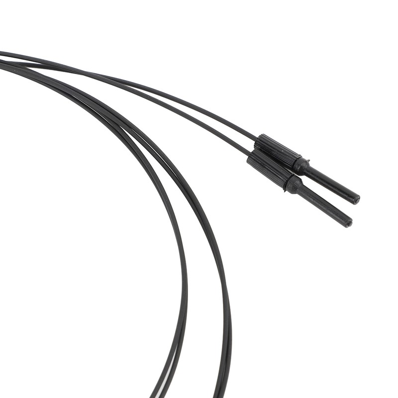 2PCS Fiber Optic Sensor Flat Thin Reflection Optical Fiber Sensor