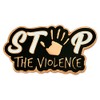 PinMart Stop The Violence Awareness Enamel Lapel Pin