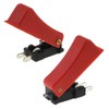 LUORNG 6PCS Torch Trigger Switch High Sensitivity Trigger Switch Red