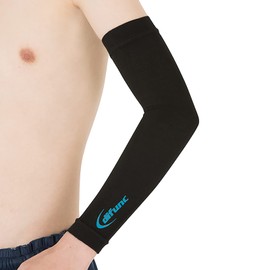 D&M 1 Pair Volleyball Arm Sleeves #D-7000 S Black X Turquoise