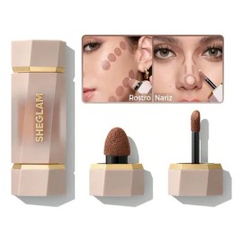 SHEGLAM Precision Sculpt Dúo Contorno Líquido - Tawny Amber