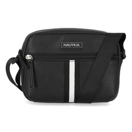 Nautica Candid Camera Adjustable Crossbody, Bowline Black