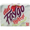 Faygo - DIET Red Pop! Soda - 12 Pack of