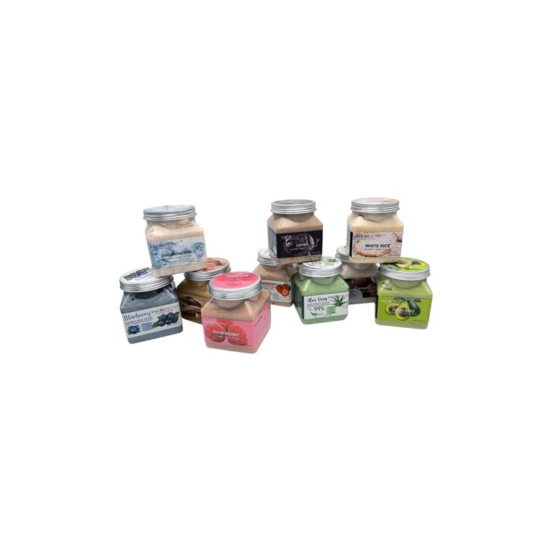 6 Exfoliantes En Crema Con Aroma Para Cara Y Cuerpo