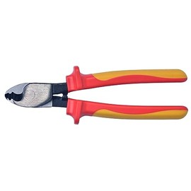 SW-Stahl 41912L VDE Cable Shears 200 mm I Cable Scissors 1000 V Tool I According to DIN EN/IEC 60900 I 2-Component Handle Tool Cable Cutter I Electrician Scissors for Repair and Electrical