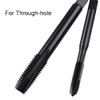Gasea 7pcs Spiral Point Tap Set Nitriding Coated HSS 6542