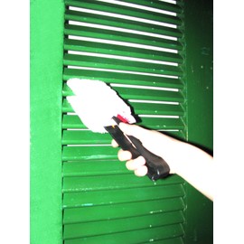 Persilimp Cleaning Tongs with Microfibre Cover for Black Technik Blinds and Slats Dust-Binding Antisatic for Dry and Wet Cleaning, Fits in All Spaces, Cover for Changing