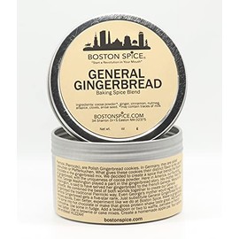 General Gingerbread Spice Handmade Baking Blend Mix Piernicki Pierniki Pierniczi Pfefferkuchen Lebkuchen Cookies Bread Cake Apple Pie 1 Cup Tin wt. 4oz/114g